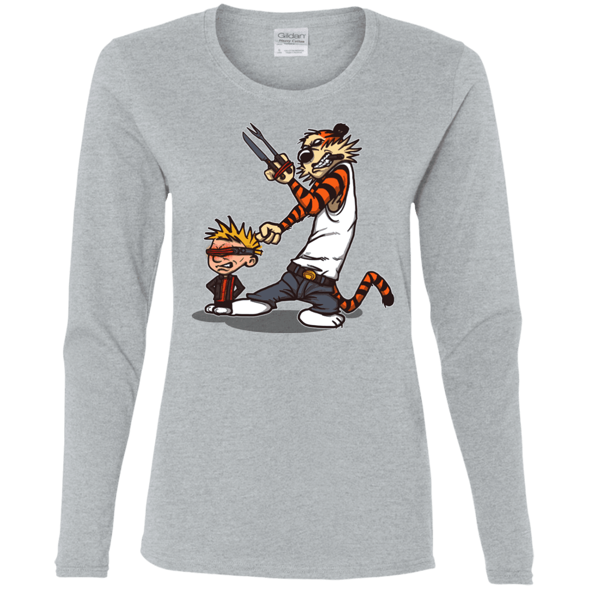 T-Shirts Sport Grey / S Superhero Team Women's Long Sleeve T-Shirt
