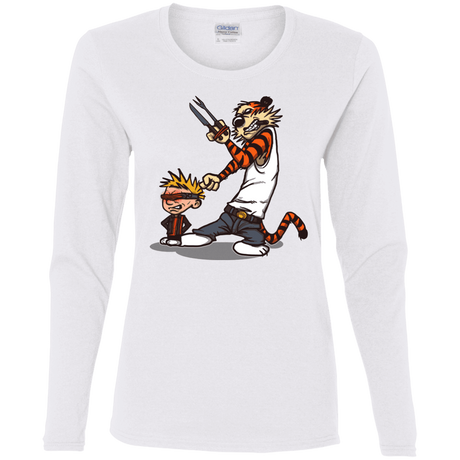 T-Shirts White / S Superhero Team Women's Long Sleeve T-Shirt
