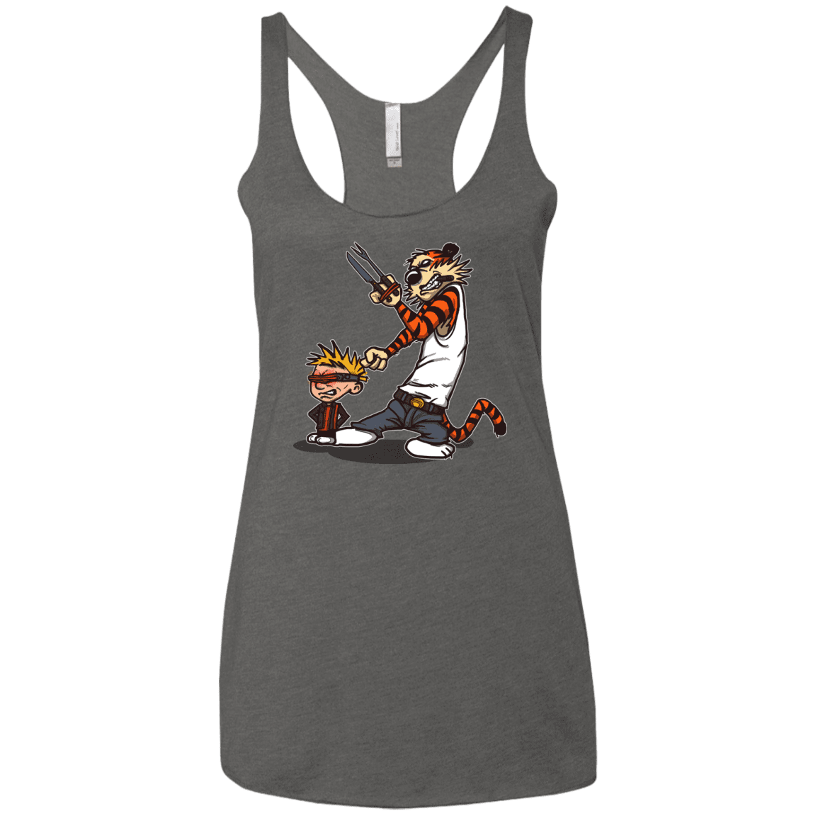 T-Shirts Premium Heather / X-Small Superhero Team Women's Triblend Racerback Tank