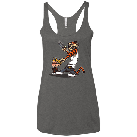 T-Shirts Premium Heather / X-Small Superhero Team Women's Triblend Racerback Tank