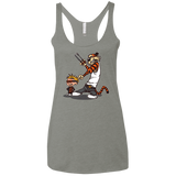 T-Shirts Venetian Grey / X-Small Superhero Team Women's Triblend Racerback Tank