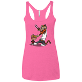 T-Shirts Vintage Pink / X-Small Superhero Team Women's Triblend Racerback Tank