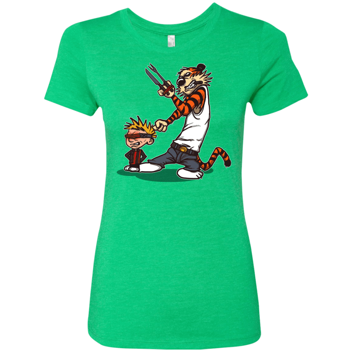 T-Shirts Envy / S Superhero Team Women's Triblend T-Shirt