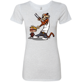 T-Shirts Heather White / S Superhero Team Women's Triblend T-Shirt