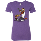 T-Shirts Purple Rush / S Superhero Team Women's Triblend T-Shirt