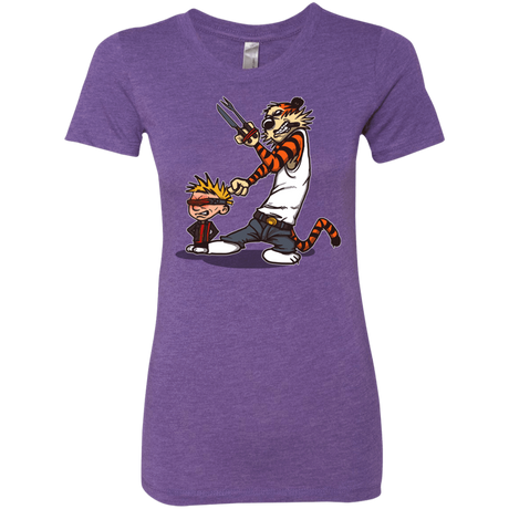 T-Shirts Purple Rush / S Superhero Team Women's Triblend T-Shirt