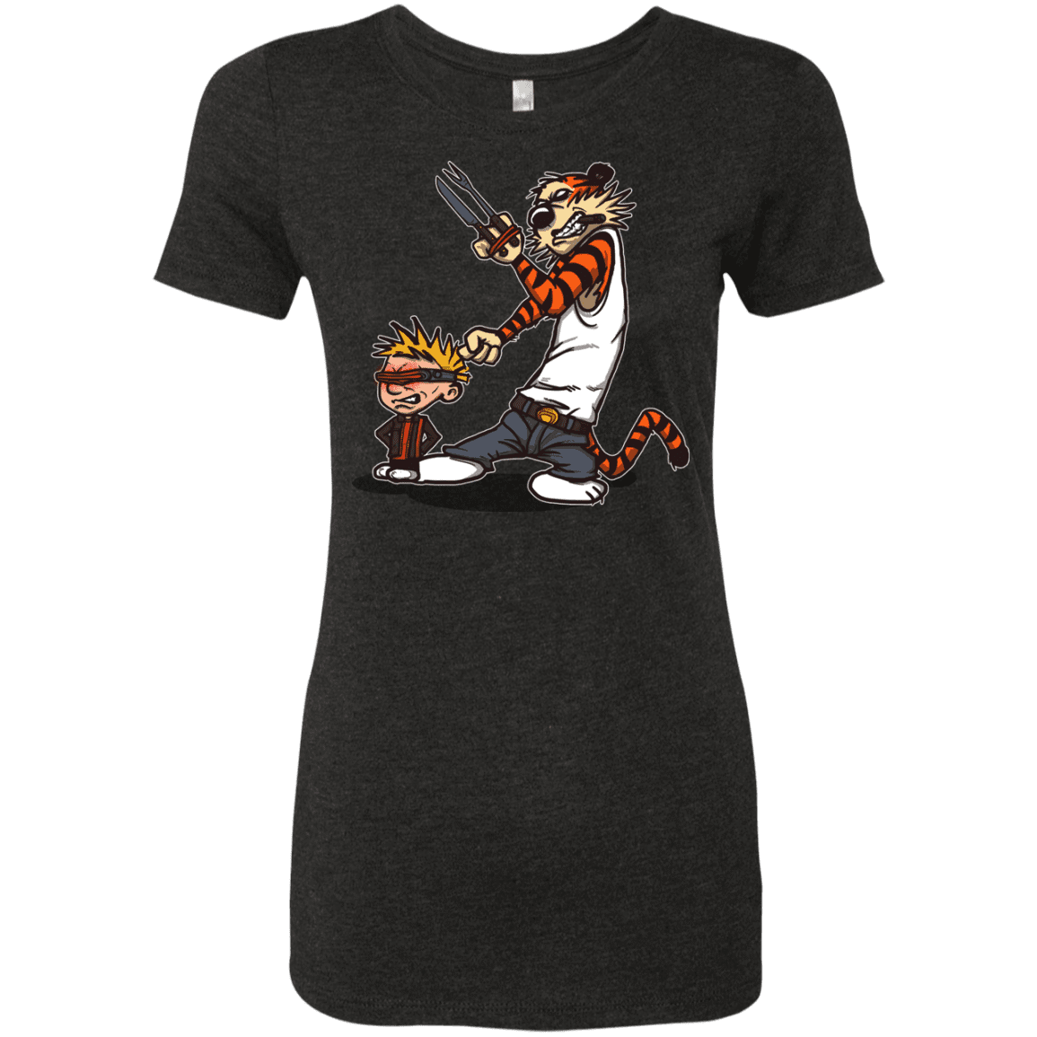 T-Shirts Vintage Black / S Superhero Team Women's Triblend T-Shirt