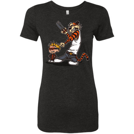 T-Shirts Vintage Black / S Superhero Team Women's Triblend T-Shirt