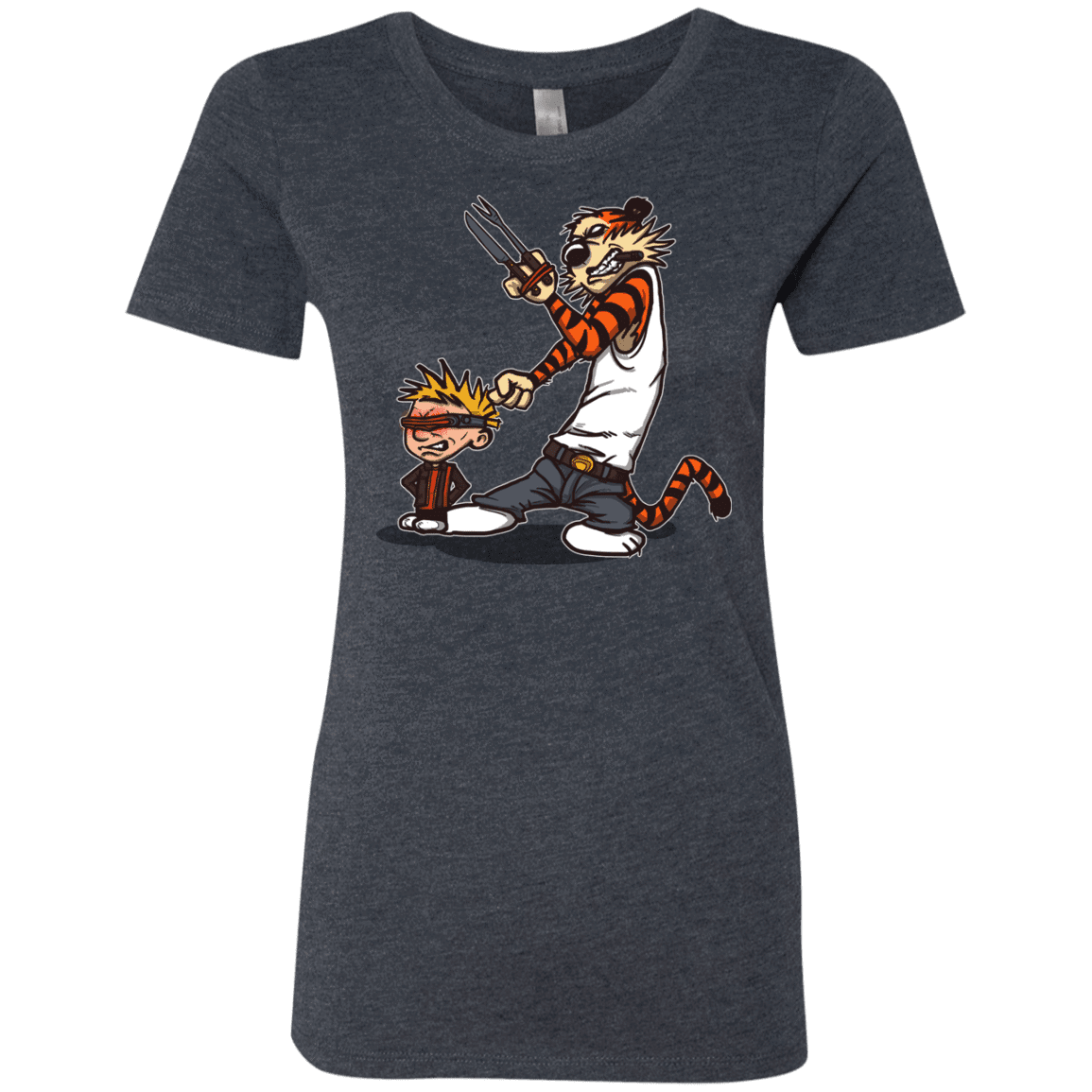 T-Shirts Vintage Navy / S Superhero Team Women's Triblend T-Shirt