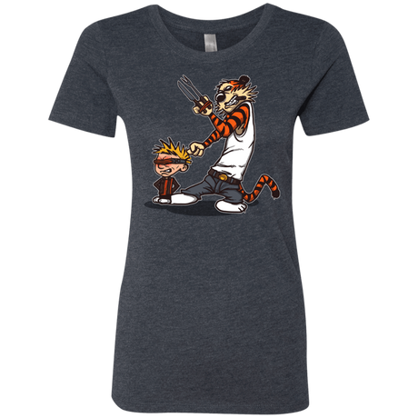 T-Shirts Vintage Navy / S Superhero Team Women's Triblend T-Shirt