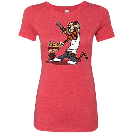 T-Shirts Vintage Red / S Superhero Team Women's Triblend T-Shirt