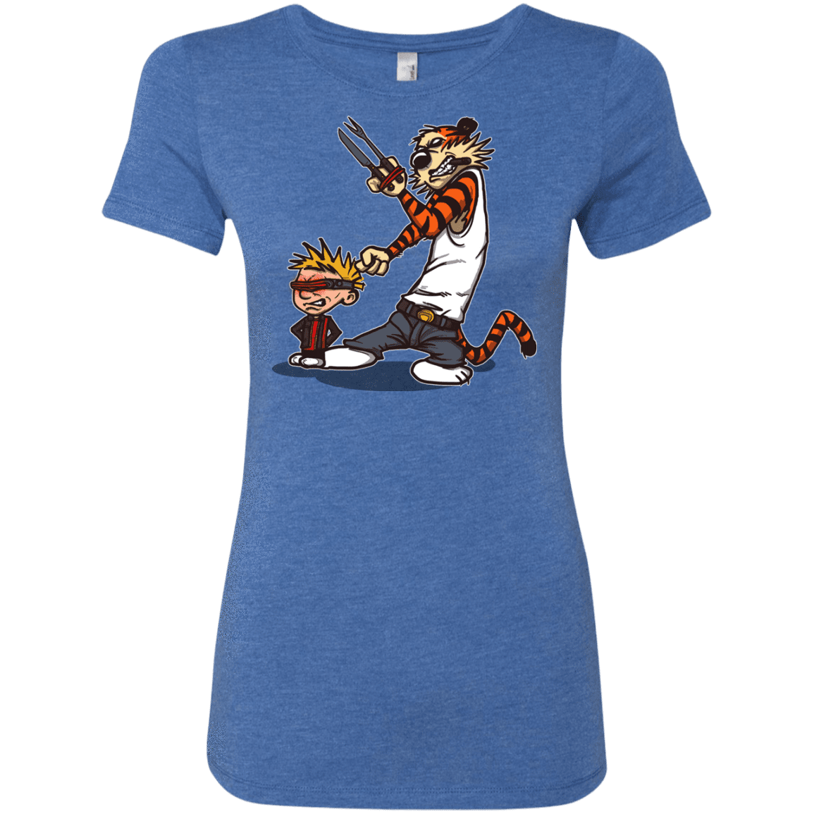 T-Shirts Vintage Royal / S Superhero Team Women's Triblend T-Shirt