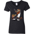 T-Shirts Black / S Superhero Team Women's V-Neck T-Shirt