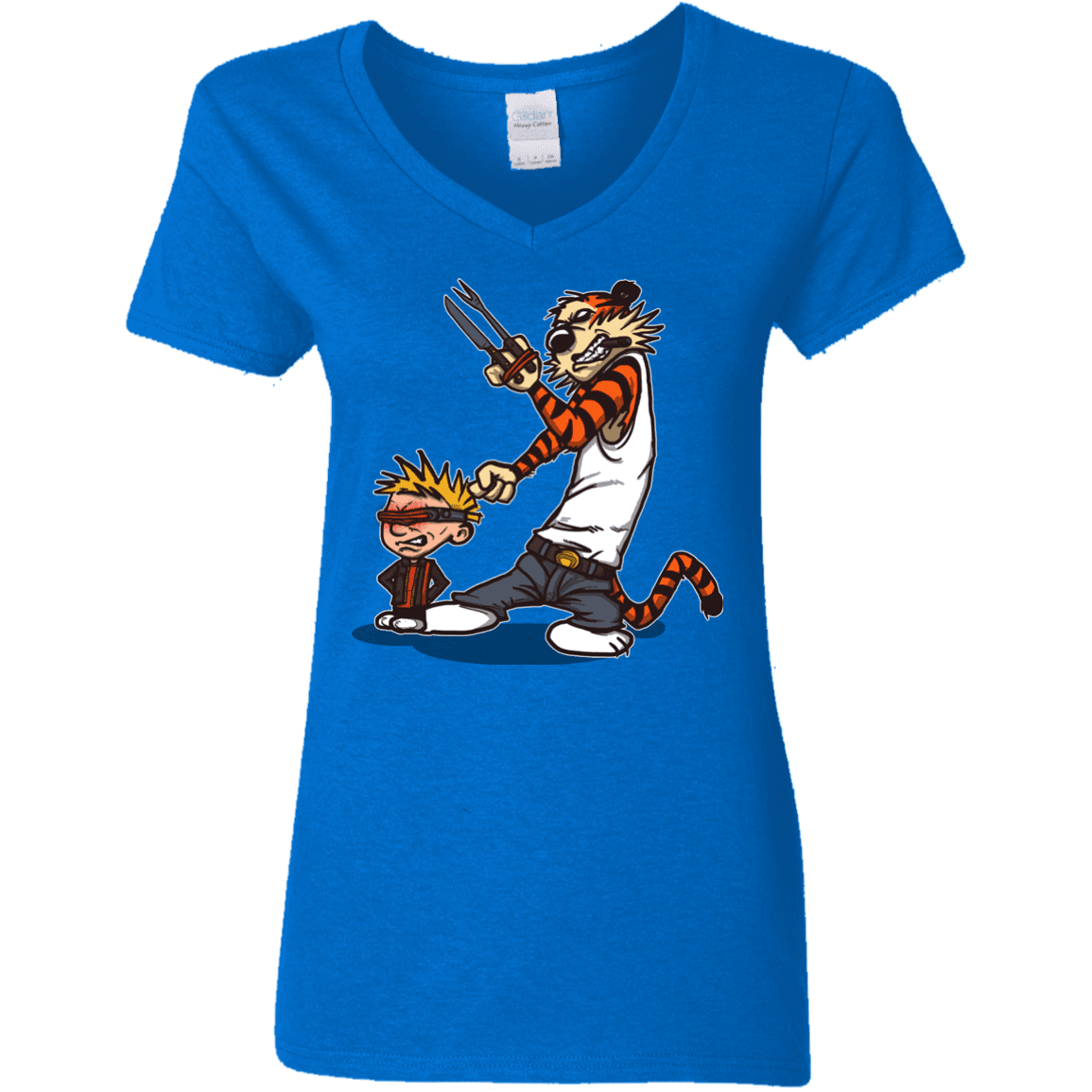 T-Shirts Royal / S Superhero Team Women's V-Neck T-Shirt