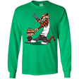 T-Shirts Irish Green / YS Superhero Team Youth Long Sleeve T-Shirt