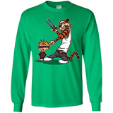 T-Shirts Irish Green / YS Superhero Team Youth Long Sleeve T-Shirt