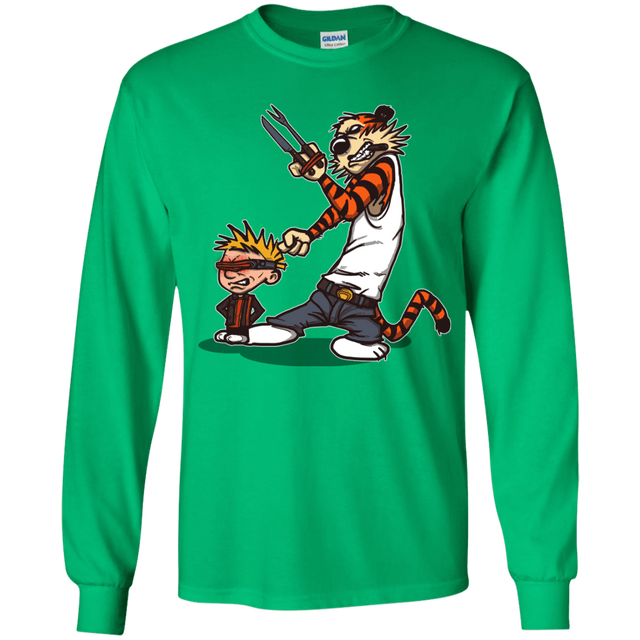 T-Shirts Irish Green / YS Superhero Team Youth Long Sleeve T-Shirt