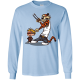 T-Shirts Light Blue / YS Superhero Team Youth Long Sleeve T-Shirt