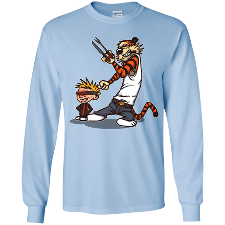 T-Shirts Light Blue / YS Superhero Team Youth Long Sleeve T-Shirt