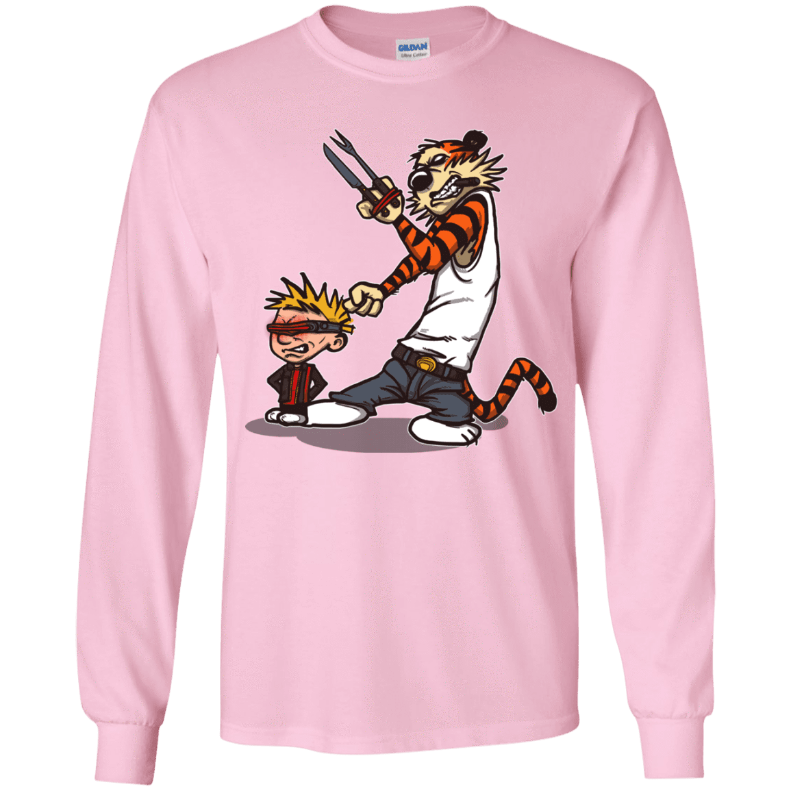 T-Shirts Light Pink / YS Superhero Team Youth Long Sleeve T-Shirt