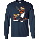 T-Shirts Navy / YS Superhero Team Youth Long Sleeve T-Shirt