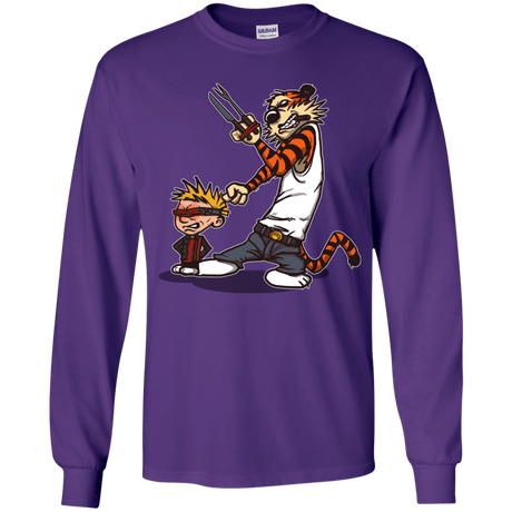 T-Shirts Purple / YS Superhero Team Youth Long Sleeve T-Shirt
