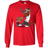 T-Shirts Red / YS Superhero Team Youth Long Sleeve T-Shirt