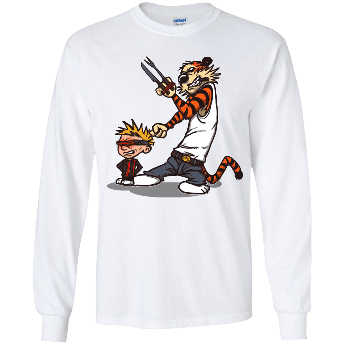 T-Shirts White / YS Superhero Team Youth Long Sleeve T-Shirt