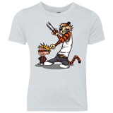 T-Shirts Heather White / YXS Superhero Team Youth Triblend T-Shirt