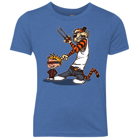 T-Shirts Vintage Royal / YXS Superhero Team Youth Triblend T-Shirt