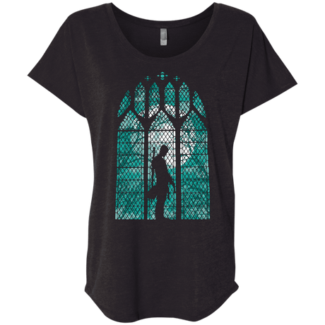 T-Shirts Vintage Black / X-Small Superhuman Triblend Dolman Sleeve