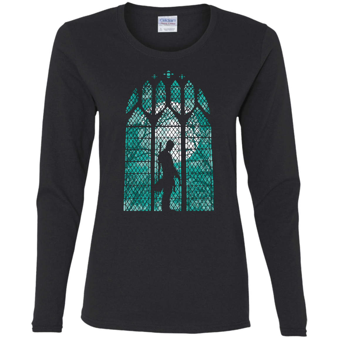 T-Shirts Black / S Superhuman Women's Long Sleeve T-Shirt