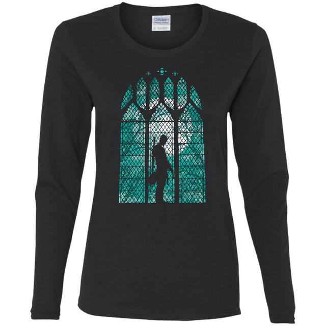 T-Shirts Black / S Superhuman Women's Long Sleeve T-Shirt