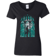 T-Shirts Black / S Superhuman Women's V-Neck T-Shirt