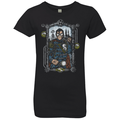 T-Shirts Black / YXS Superior Man Girls Premium T-Shirt