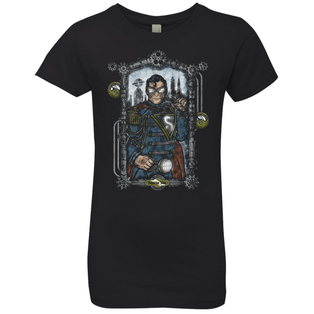 T-Shirts Black / YXS Superior Man Girls Premium T-Shirt