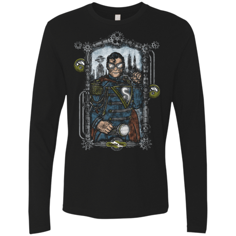 T-Shirts Black / Small Superior Man Men's Premium Long Sleeve