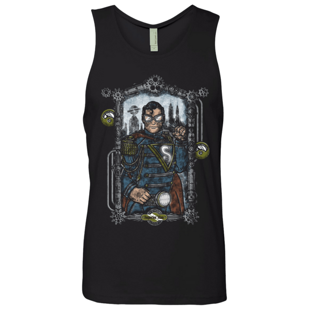 T-Shirts Black / Small Superior Man Men's Premium Tank Top