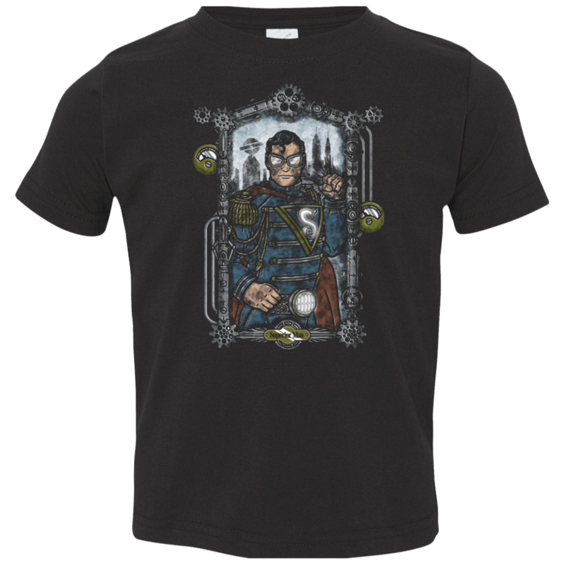 T-Shirts Black / 2T Superior Man Toddler Premium T-Shirt