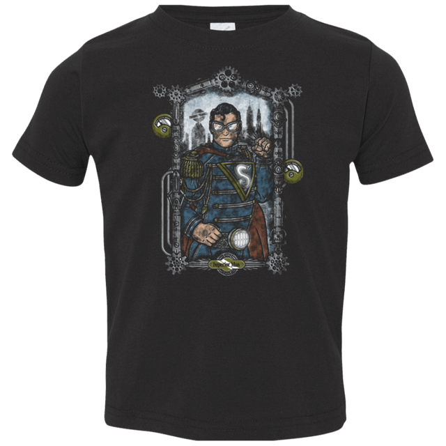 T-Shirts Black / 2T Superior Man Toddler Premium T-Shirt