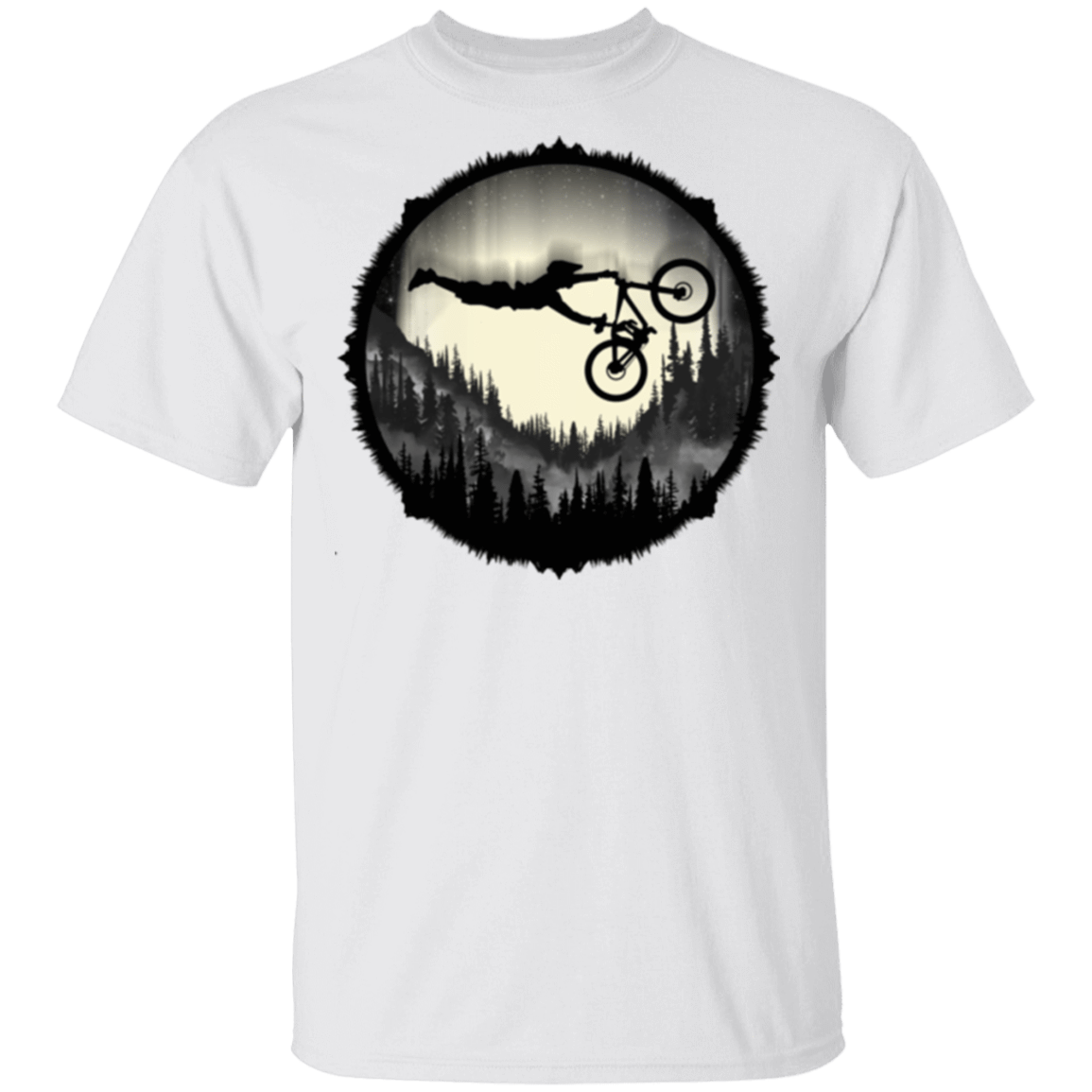 T-Shirts White / S Superman Bike Ride T-Shirt