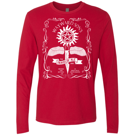 T-Shirts Red / Small Supernatural 3 Men's Premium Long Sleeve