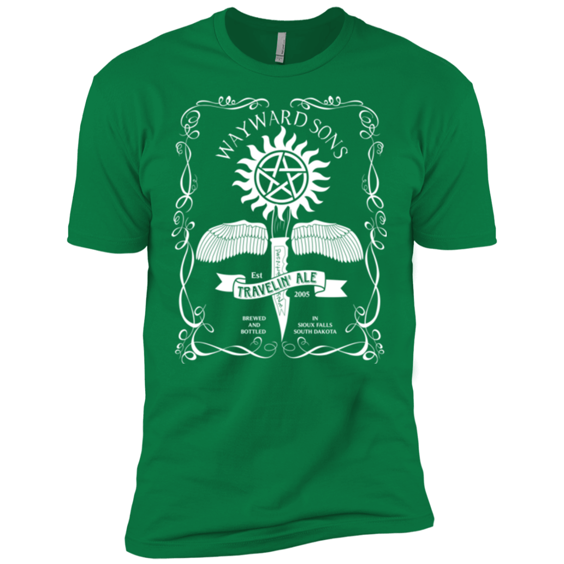 T-Shirts Kelly Green / X-Small Supernatural 3 Men's Premium T-Shirt
