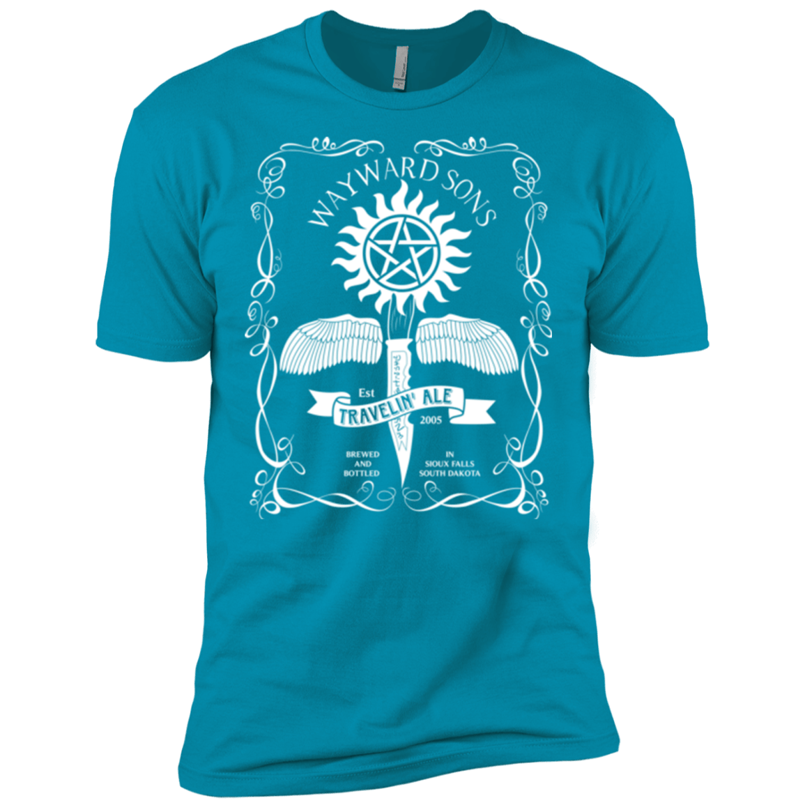 T-Shirts Turquoise / X-Small Supernatural 3 Men's Premium T-Shirt