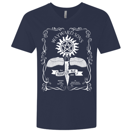 T-Shirts Midnight Navy / X-Small Supernatural 3 Men's Premium V-Neck