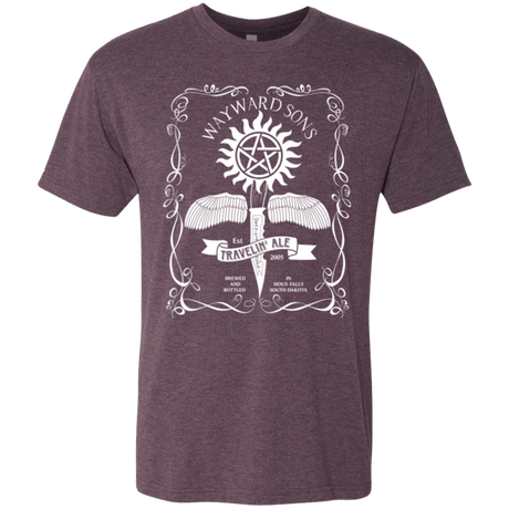 T-Shirts Vintage Purple / Small Supernatural 3 Men's Triblend T-Shirt