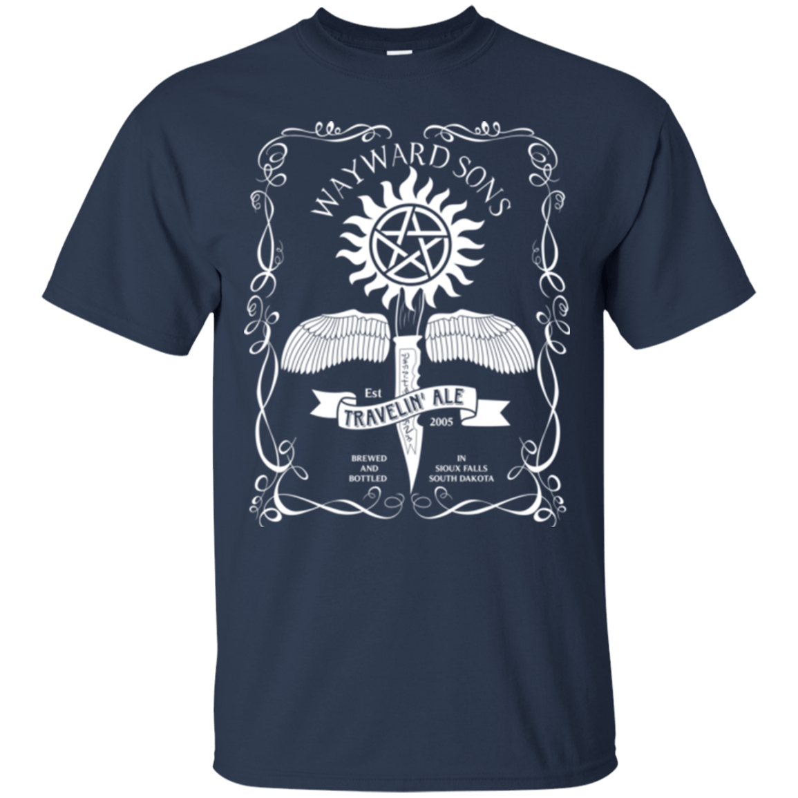 T-Shirts Navy / Small Supernatural 3 T-Shirt