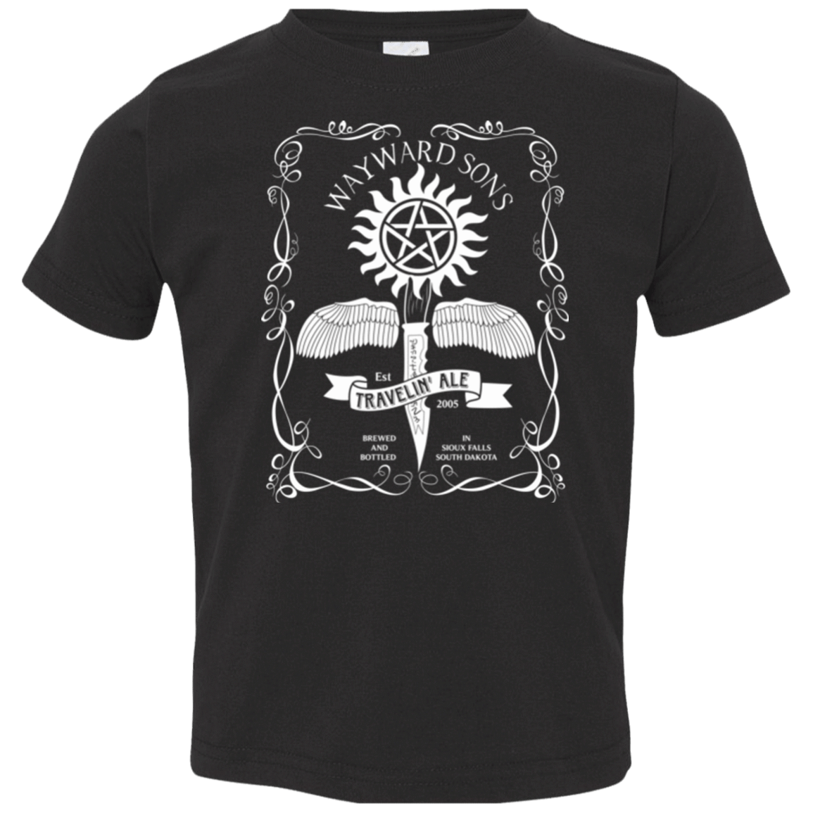 T-Shirts Black / 2T Supernatural 3 Toddler Premium T-Shirt