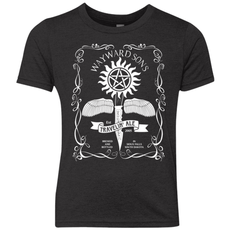 T-Shirts Vintage Black / YXS Supernatural 3 Youth Triblend T-Shirt