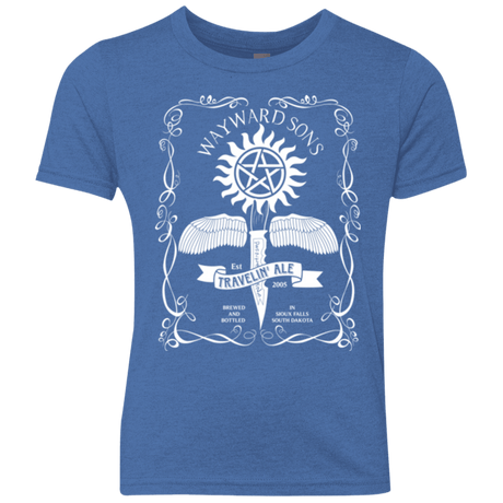 T-Shirts Vintage Royal / YXS Supernatural 3 Youth Triblend T-Shirt